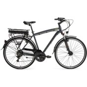 Resim Bisan Comet Elektrikli Bisiklet 48 Cm V 26 Jant 21 Vites Parlak Gri Sarı Gri 