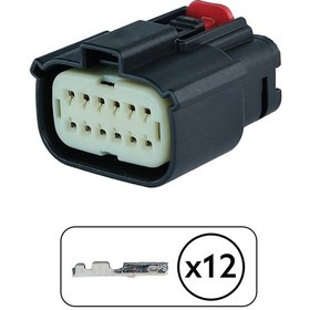Resim Far Soketi 12 Pin 
