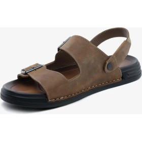 Resim Greyder Erkek Kum Hakiki Deri Sandalet 5Y1CS64700 