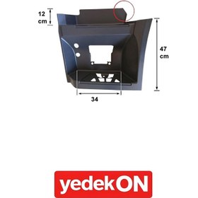 Resim Basamak Yuvası Mp4 Classıc-Antos Alt Sol Gri 1842 Kısa (Kahveci Premium) - A9606663003 