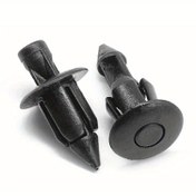 Resim 30 adet 6mm Siyah Rivet Snap Klips - Dayanıklı Plastik Vida Klips, Motosiklet Aksesuarları, Rüzgarlık Gövde Trim Panelleri için Uygun, for Honda, for Samsung, Kawasaki, Motosiklet Aksesuarları Snap Klips | Şık Bağlantı Mekanizması | Plastik Rivet Snap Klips 