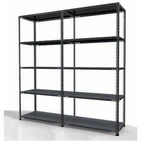 Resim Mekoraf Mekoraf 31 X 93 2 Metre 5 Katlı 2 Ünite Raf Sistemi 