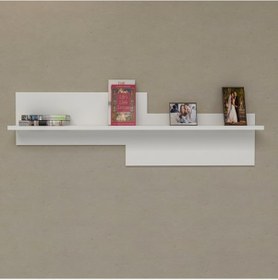 Resim Bmdekor Duvar Rafı Rest Beyaz 