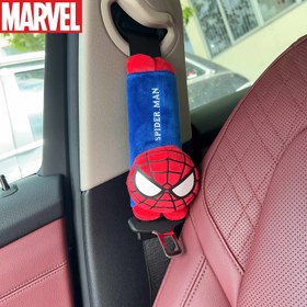 Resim Marvel 1 Adet/2 Adet Spider-Man Araç Emniyet Kemeri Omuz Kılıfı - Yumuşak Peluş Çizilmez Boyun Koruma Aksesuarı, Sürüş Deneyimini Artırır, Sevgililer Günü, Cadılar Bayramı, Noel ve Doğum Günü İçin İdeal Hediye 
