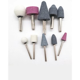 Resim After Times Taşlama Ucu Seti 10 Parça Taşlama Ucu Kalın İnce Taşlar 