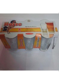 Resim Horse 6'lı Kahve Yanı Bardak Royaleks-69846 