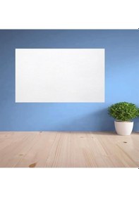 Resim Ollevra Ders Çalışma Yazı Tahtası Manyetik Duvar Stickerı 100x60 Cm Beyaz 