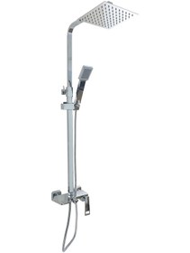 Resim Pure Concept Waterfall Krom Yağmurlama Robot Duş Seti & Banyo Bataryası 