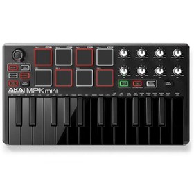 Resim Akai MpkMini 2 Müzik Prodüksiyonu Klavye Kontrol Cihazı 