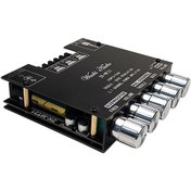 Resim ZK-MT21 2x50W + 100W Bluetooth 5.0 2.1 Kanal Amfi Modülü ZK-MT21 2x50W + 100W Bluetooth 5.0 2.1 Kanal Amfi Modülü
