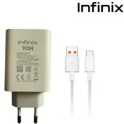 Resim INFINIX 90w (WATT) Hızlı Şarj Aleti Adaptörü Kablo Seti 