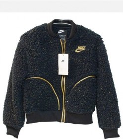 Resim Nike Çocuk Bomber Ceket Unisex Dm2337-010 Siyah 