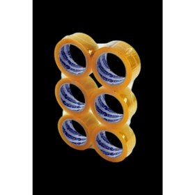 Resim Remstdrk 6 Adet Şeffaf Koli Bandı Güçlü Yapışkan Yüzey 40 mm 100 Metre Royaleks 