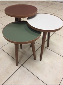 Resim 3'Lü Zigon Sehpa - 16Mm Veya 18Mm 1.Kalite Mdf Tabla (440314677) 