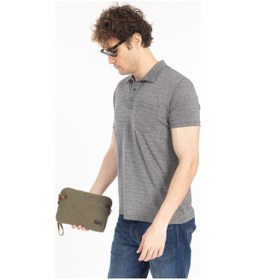 Resim Necati Çanta Kanvas Kumaş Su Geçirmez El Ve Omuz Askılı Portföy Çanta Haki 