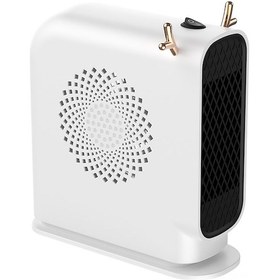 Resim Yunboo Hizli Isinma Ev Isitici - Kucuk Boy, 500w Allyuminyum Tel Isitma, Avrupa Standarti, 110-240v - Beyaz 