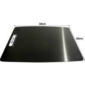 Resim Go İthalat Paslanmaz Çelik Kesme Tahtası 20X30 cm Mutfak Sebze Et Kesme Tahtası Doğrama Tahtası Mutfak Aksesuarları (784) 