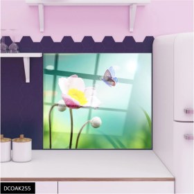 Resim Cam Ocak Arkası Koruyucu Ankastre Arkası Koruyucu | Kelebek 