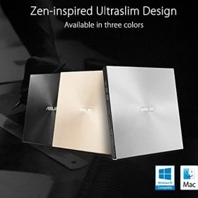Resim SDT Group ZENDRIVE-U8M SDRW-08U8M-U Harici Ultra Ince DVD Yazıcı, M-Disc, USB Type-C, Siyah 