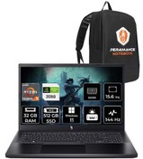Resim ACER Nitro V15 R5 7535HS 32GB 512GB SSD RTX2050\u002F4GB 15.6'' 144Hz FHD W11H Gaming Laptop & PER4 ÇANTA 