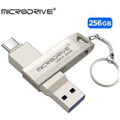 Resim Microdrive 256gb Type-c To Usb 3.0 Hızlı Usb Flash Bellek Otg 