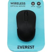 Resim Vice Avm Everest SM-804 Wireless - Kablosuz 1600DPI USB Optical Mouse Vakum Ambalaj (4915) 