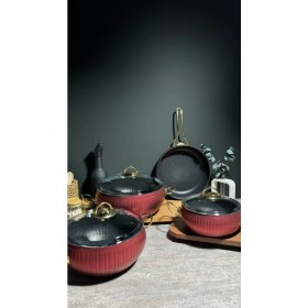 Resim Bena Life 7 Parça Granit Güveç Tencere Seti 