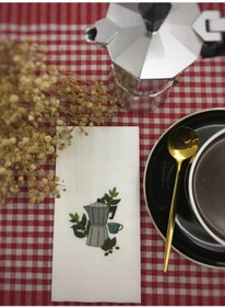Resim busrasdesign Filtre Kahve Sunum Peçetesi 16'lı 
