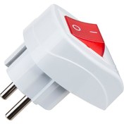 Resim Modelsa Modelight Digimode 16A 250V Topraklı Anahtarlı Erkek Fiş 