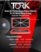 Resim Vw Golf - Passat 1.6 Tdı- 2.0 Tdı Performans Hava Filtresi 