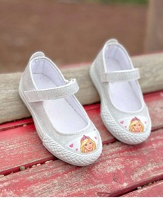 Resim Surpie Shoes Çocuk Yumaşak Babet, Esnek Tabanlı Çocuk Babet, Çocuk Abiye Babet 