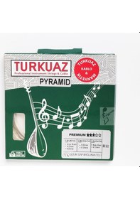 Resim Turkuaz Bd322 Uzun Sap Bağlama Teli Pyramid + İpekli Bam 022 Set 