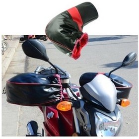 Resim Zcjb Kış Motosiklet Scooter Bisiklet Isıtmalı Eldiven 