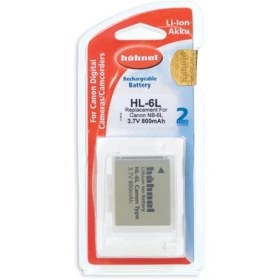 Resim Hahnel HL-6L Canon Tipi Li-Ion Pil 