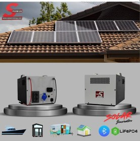 Resim Spower Energy Solar Hibrit Jeneratör Sg-2 210ah 