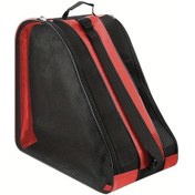 Resim Elmpaly Kırmızı Paten Çantası Yüksek Kalite Kalın Sırt Çantası Ayakkabı Depolama Kırmızı 