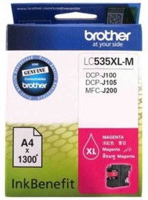 Resim Brother Lc535xl Kırmızı Orjinal Kartuş 