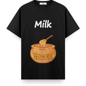 Resim Milk Honey - Hamile Regular Tshirt - Mavi / L / Regular 