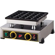 Resim Işıkgaz Silver Elektrikli Tekli Kalpli Bubble Waffle Makinesi 
