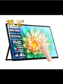 Resim Zeuslap Z18T 18.5" 100Hz Full HD ADS-IPS Panel Type-C RGB 300Cd/m² Dokunmatik, Taşınabilir Monitör (ZL-Z18T) 