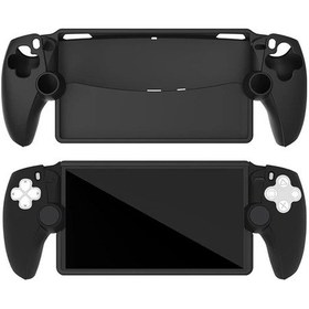 Resim Elmpaly Siyah Ps5 Kumanda Kılıfı - Ps5, Ps4, Ps3, Ps2, Ps1 Uyumlu Dayanıklı Koruyucu Kapak 