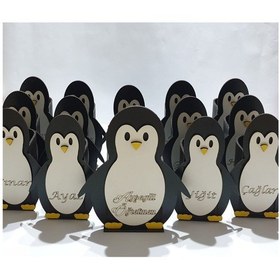 Resim Penguen Formatında Kalemlik 