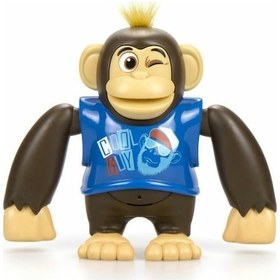 Resim Chimpy Robot Mavi T-shirtlü 