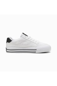 Resim Puma Court Classic Vulc FS Spor Ayakkabı Siyah Renk Nefes Alabilir Yapı ile Rahat Kullanım | Unisex 