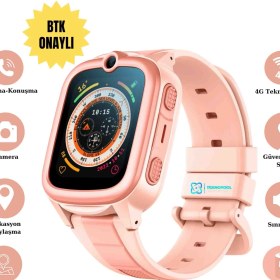 Resim Tekno Pool Hx Kids 4g Pro+ Btk Kayıtlı Sim Kartlı Akıllı Çocuk Saati 