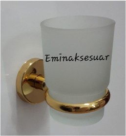 Resim Defne Diş Fırçalık Duvara Monte Pvd Altın Kaplama. Diğer 