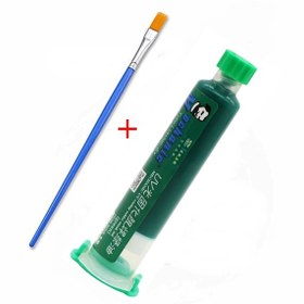 Resim 2in1 Uv Elektronik Anakart Pcb Bord Yalıtım Boyası Yeşil 10cc 