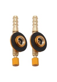 Resim Dinosaurs Yue Zhang Ξ Ny Ue Zhang 2x Açık Kamp Soba Brülörler Anahtarlama Vanası Aksesuarları Soba Bağlantı Dolum Adaptörü Gaz Sobası Gaz Tankı Aracı Altın 