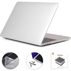 Resim Ab Versiyonu 3'ü 1 Arada Kristal Dizüstü Bilgisayar Kapağı MacBook A2485 Için Set Şeffaf (Yurt Dışından) 