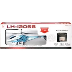 Resim Dolunay LH-1206 Kumandalı 3.5 Kanal Helikopter -Can 
